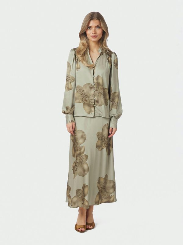 Massima Misty Orchid Blouse Smoke Green 