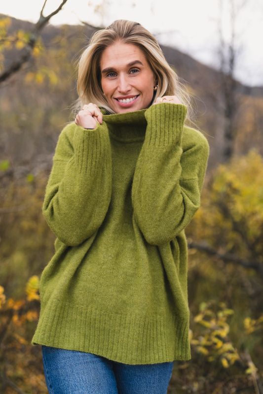 Vitow Pullover Matcha Melange 