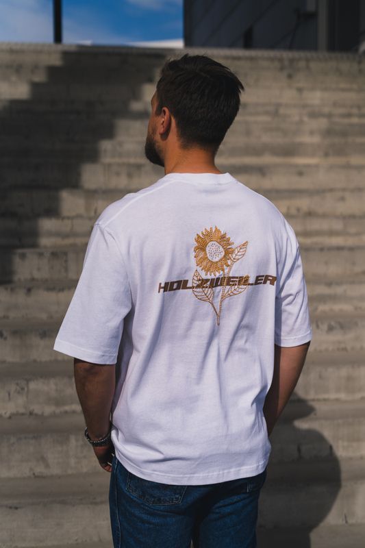 Ranger Sunflower Tee Ecru 