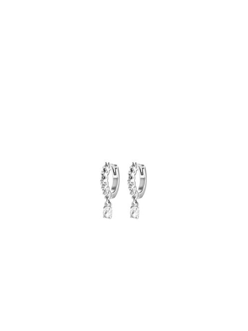 Hovedbilde Ora Oval Cut Huggies Silver 2 mm