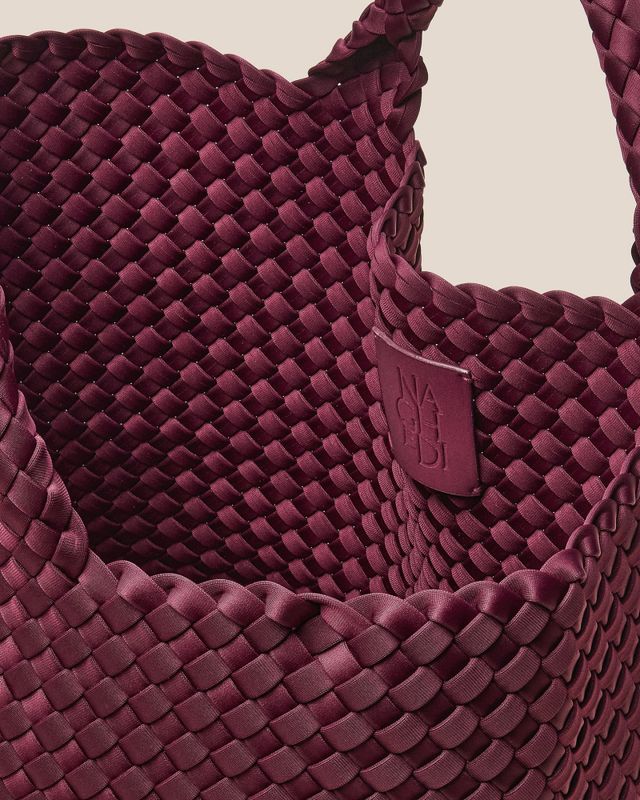 St Barths Medium Tote Bordeaux 