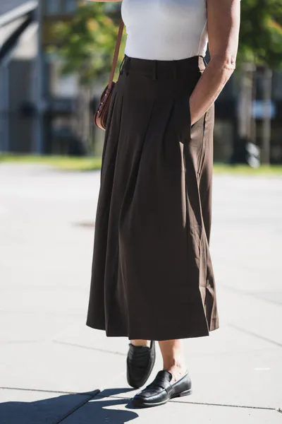 Hovedbilde Anya Pleat Skirt Mocca 