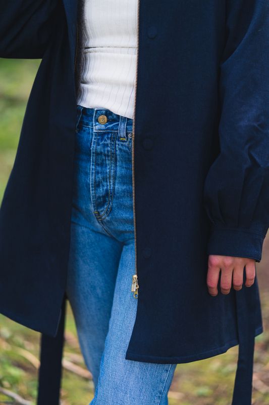 Rossby Coat Dark Navy