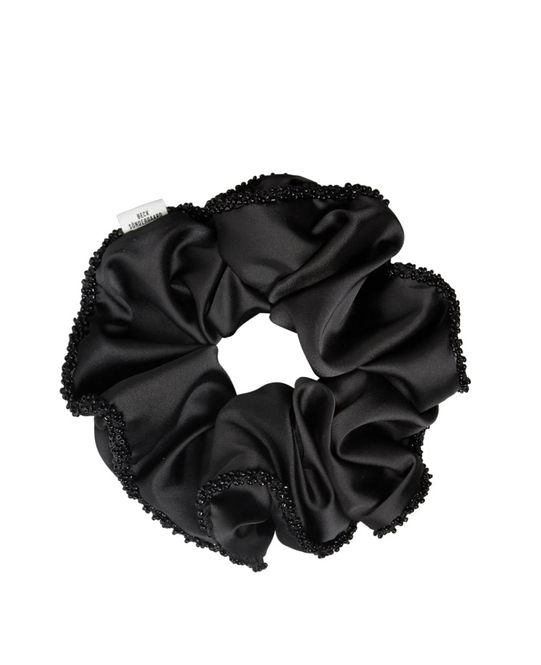 Hovedbilde Luster Bead Scrunchie Black 