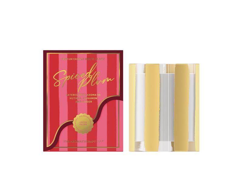 Festive Votive Candle Spiced Plum 