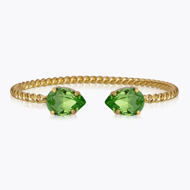 Hovedbilde Mini Drop Bracelet Gold Peridot 