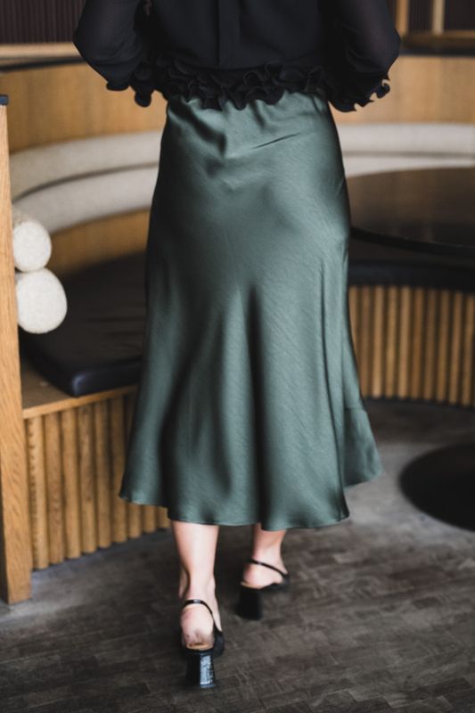 Bovary Skirt Deep Green 