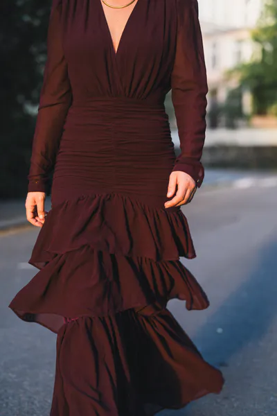 Hovedbilde Jenna Maxi Dress Burgundy 