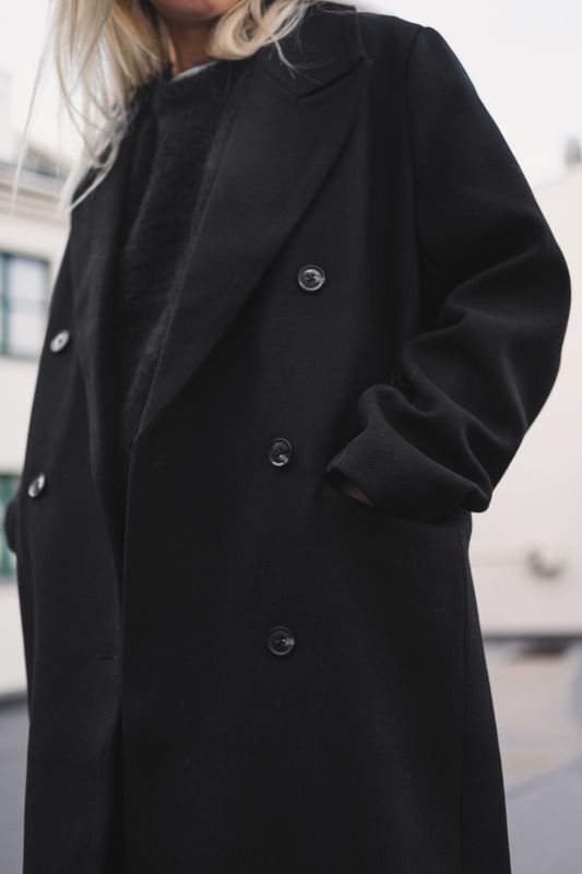 Sajill Coat 15774 Black 