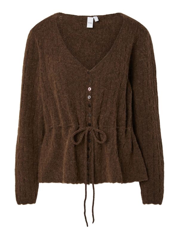 Mellis LS Alpaca Blend Knit Cardigan Carafe Melange 