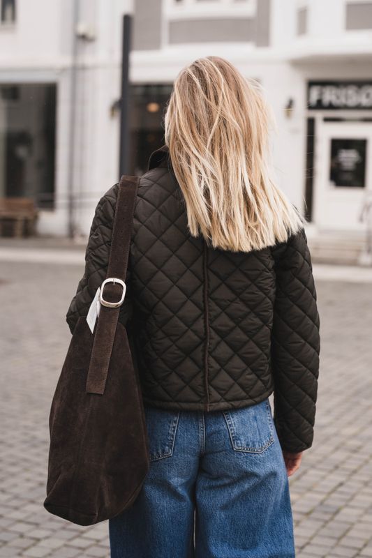 Kanya Quilt Jacket Khaki 