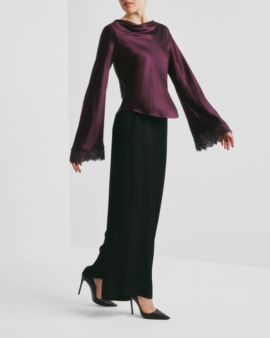 Hovedbilde Tailored Straight Trousers Black 