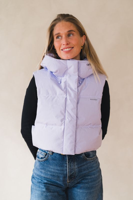 Sula Down Bib Lilac 