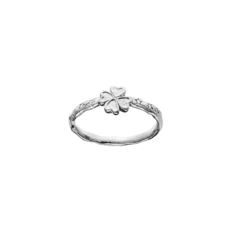 Clover Ring Silver 