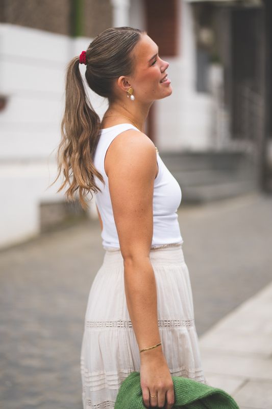 Gubbe Rasmia SL Top Bright White