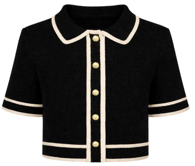 Hovedbilde Klomi SS Knit Cardigan Black 