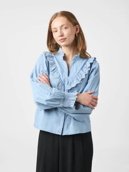 Hovedbilde Degas Denim Blouse Light Blue 