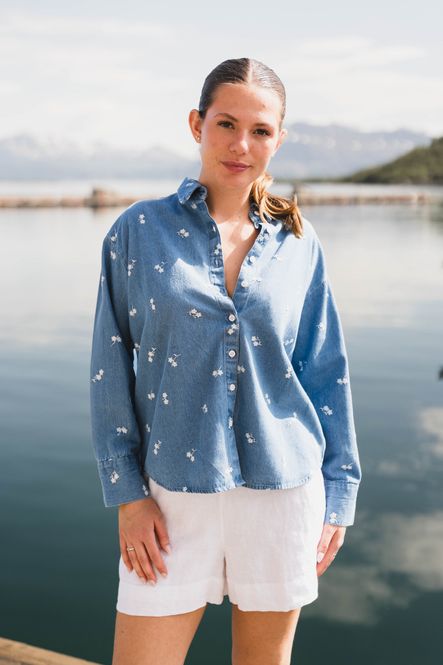 Hovedbilde Ava Shirt Denim Fiore