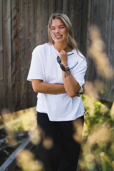 Hovedbilde Jamina T-Shirt Bright White 