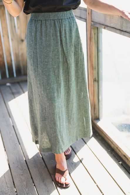 Hovedbilde Pennie Ginia HW Skirt Laurel Wreath 