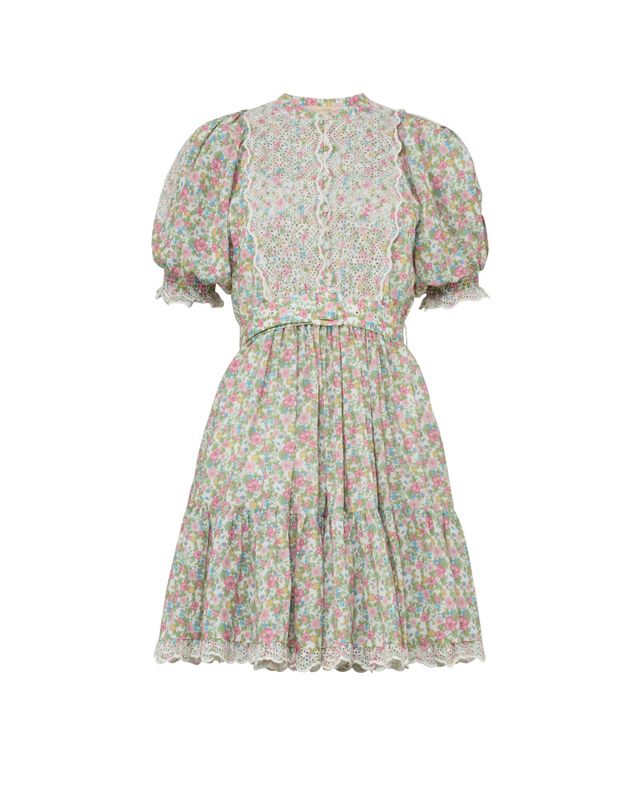Cotton Slub Shift Dress Lush 