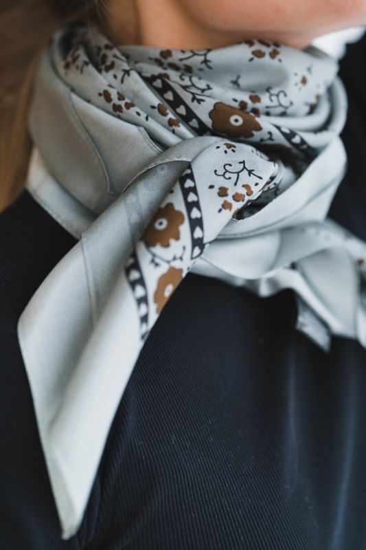 Foulard Brown/Grey 