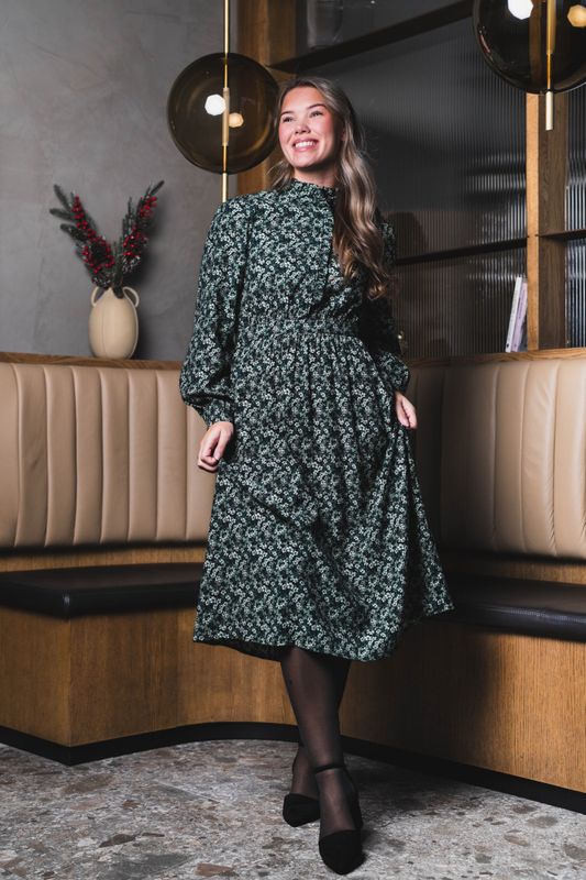 Astrid Midi Dress Eden Flower 