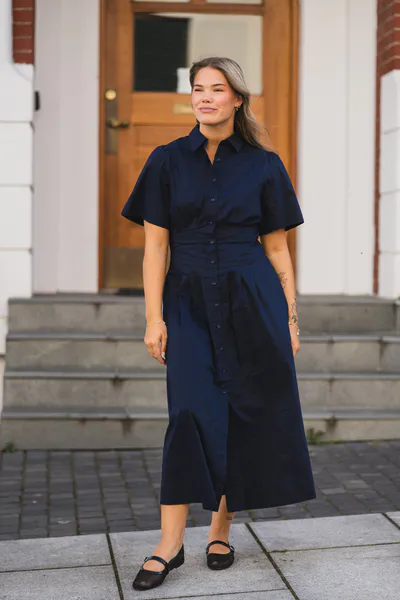 Hovedbilde Baia Poplin Dress Navy 