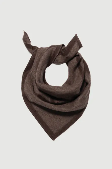 Hovedbilde Triangle Scarf Small Cacao/Tobacco 