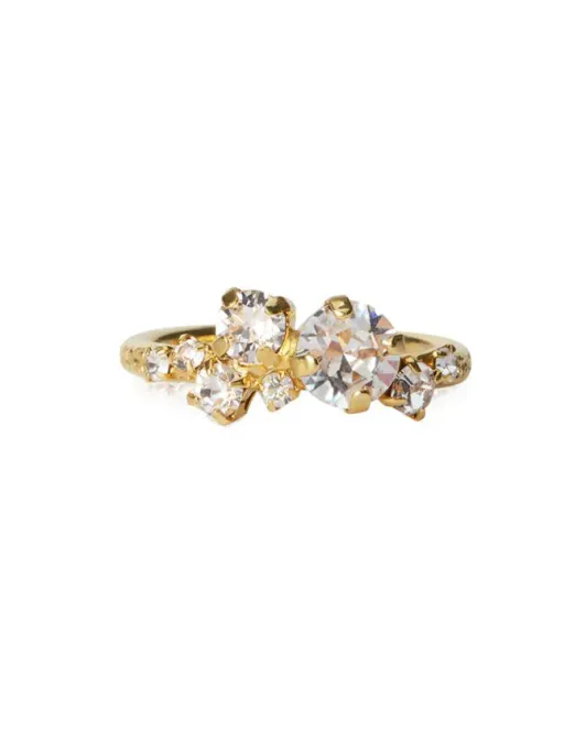 Hovedbilde Stardust Ring Gold Crystal 