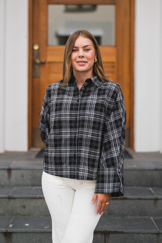Atari Shirt Black Check 