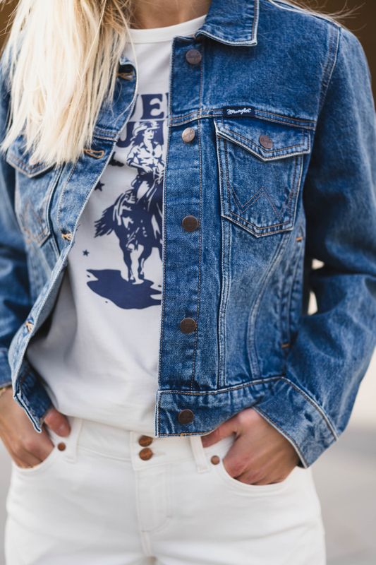 Western Jacket Frontier Fade 