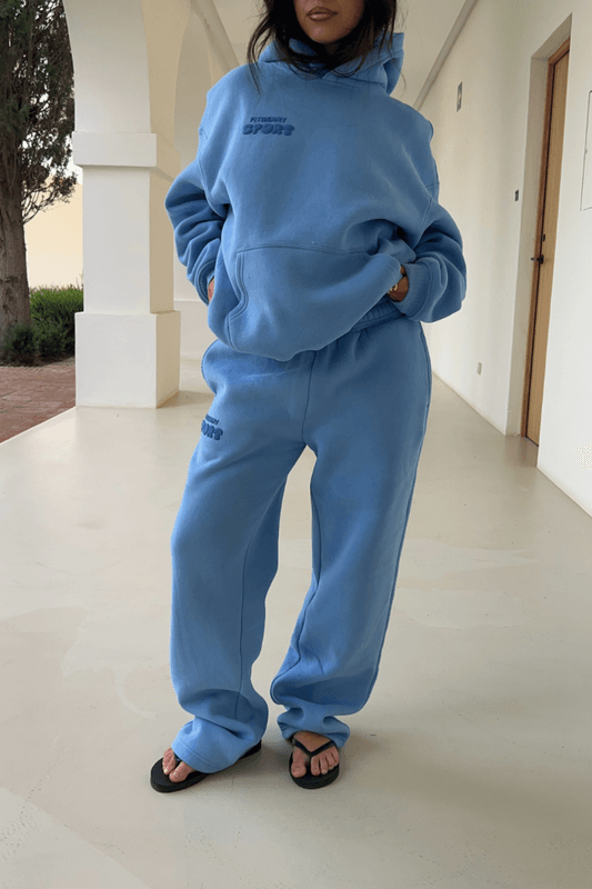 Summer Edition Straight Leg Joggers Blueberry 