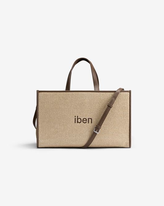 Hovedbilde Raffia Bag M Brown Straw 