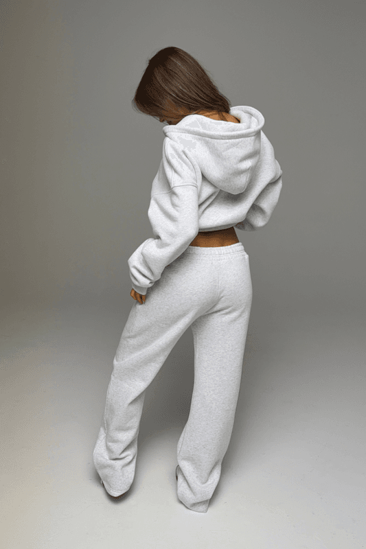 Signature Straight Leg Joggers Grey