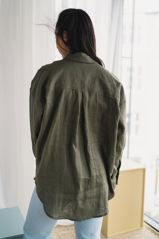 Li Shirt Olive Green 