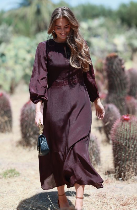 Samira Dress Mulberry 