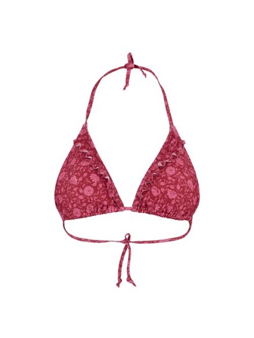 Hovedbilde Asflora Bel Frill Bikini Top Garnet Red 