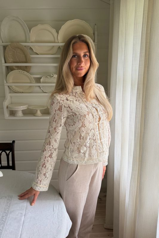 Liljaic Shirt Off White Lace