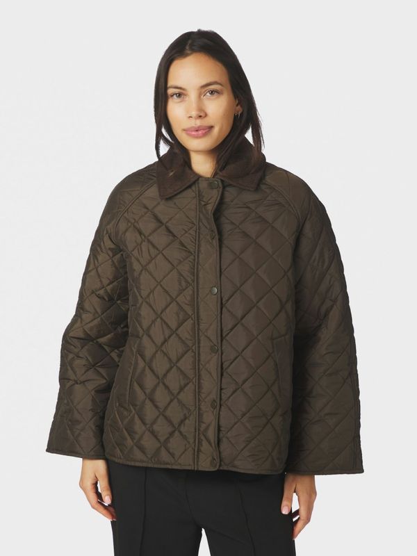 Iva Quilt Jacket Khaki 