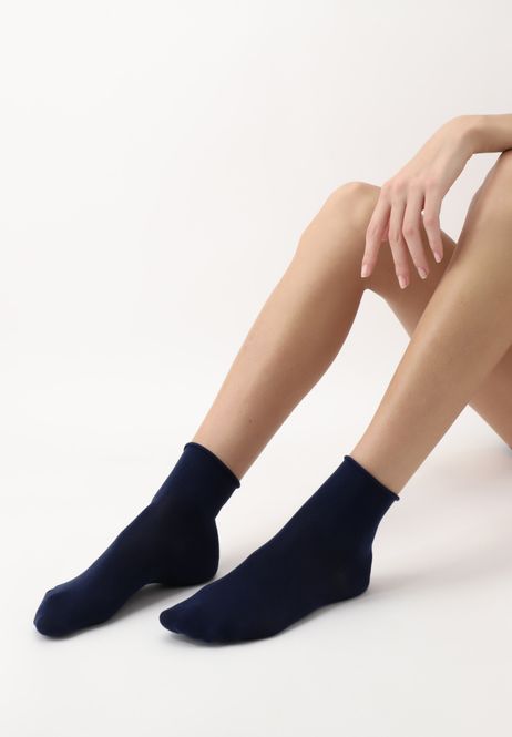 Hovedbilde Perfect Comfort Lyocell Ankle Sock Blue 