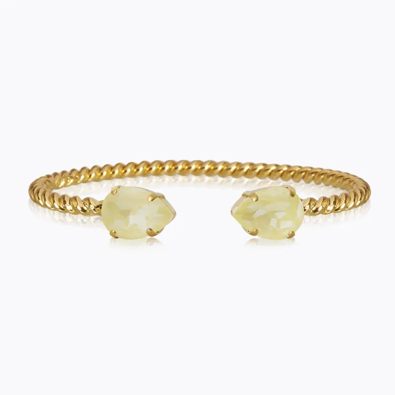 Mini Drop Bracelet Gold Soft Yellow 