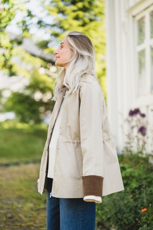 Anca LS Parka Jacket Oxford Tan 