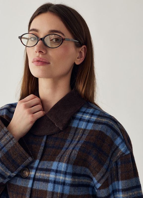 Maiya Jacket Daliyah Blue Check 