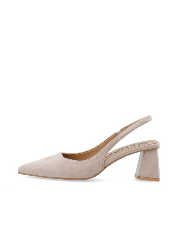 Maralyn Slingback Faux Suede Nougat 