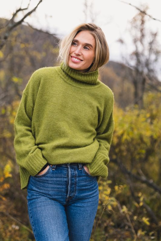 Vitow Pullover Matcha Melange 