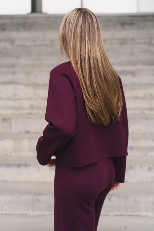 Serge Sweater Burgundy 