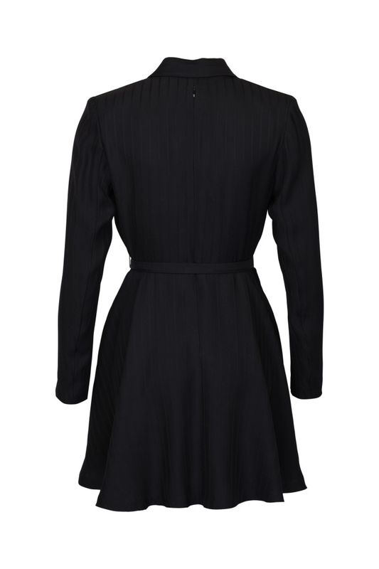 Tailored Mini Dress Black 