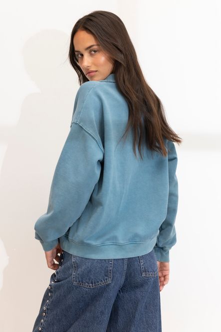 Hovedbilde Mia Polo Sweatshirt Teal 