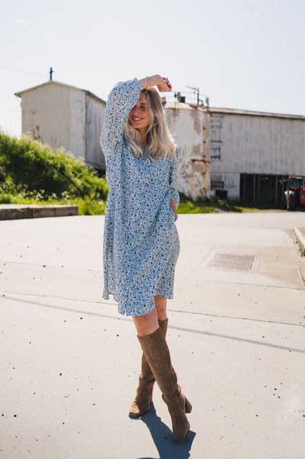 Hovedbilde Gry Astrid Shirt Dress Q Harbor Flower 